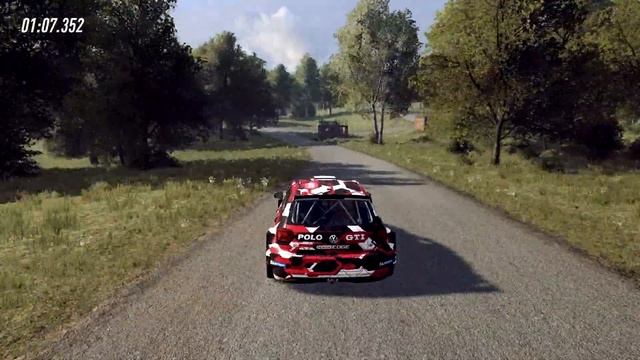 DiRT Rally 2.0 - World Record Germany (Kreuzungsring Reverse) VW Polo GTI R5 / Setup смотреть онлайн