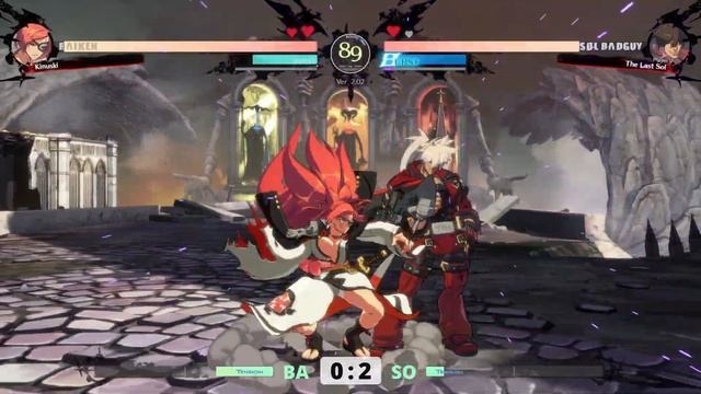 GGST ▰ Skyll (#1 Ranked Sol) vs Kinuski (#2 Ranked Baiken). Guilty Gear Strive смотреть онлайн