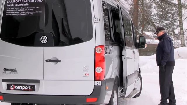 Volkswagen Crafter Carsport -paaritaksi смотреть онлайн