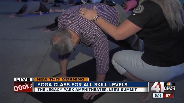 Yoga class for all skill levels in Lee's Summit смотреть онлайн