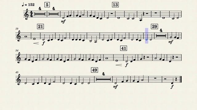 Clarinet Play Along - Turbo Rock смотреть онлайн