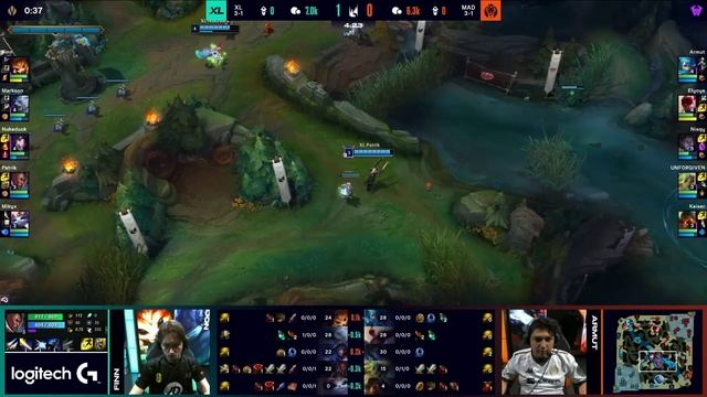 XL vs. MAD - Week 2 Day 2 | LEC Summer Season | Excel vs. MAD Lions (2022) смотреть онлайн