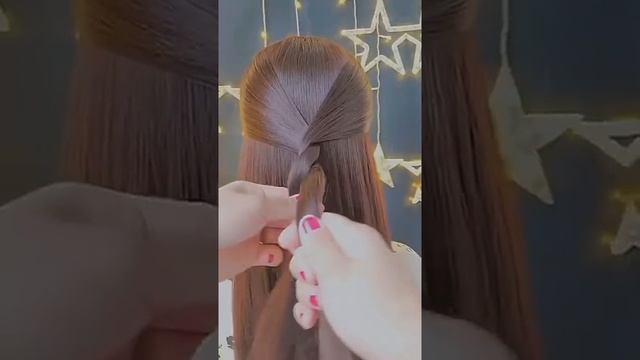 Причёска на длинные волосы смотреть онлайн