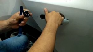 Как снять ручку двери WV Jetta?