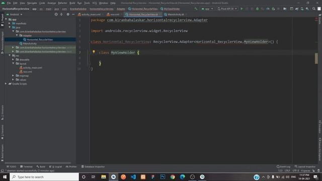 Horizontal Recyclerview Using Kotlin in Android Studio | Android Tutorials смотреть онлайн
