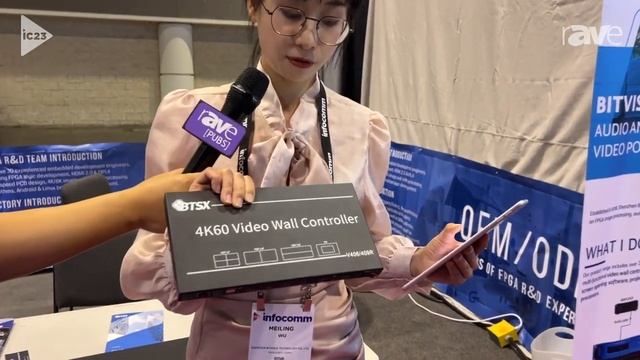 InfoComm 2023: Shenzhen Bitvisus Technology Co., LTD Shows V406/409R 4K60Hz Video Wall Controller смотреть онлайн
