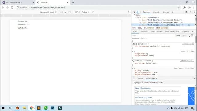 Curso Completo Bootstrap 4 | Utilities Text, Clase 15 смотреть онлайн