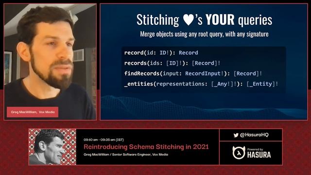 Reintroducing Schema Stitching in 2021 смотреть онлайн