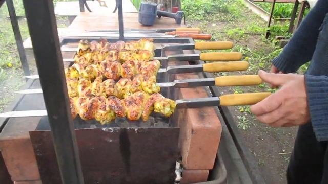 Шампура "Квадраторионы 16*16". (самодельные). смотреть онлайн