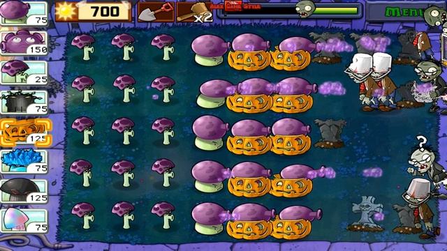 Plants vs. Zombies - Puzzle Last Stand - Night (Last Stend Pack - Unlocked for 100,000 coins) Ep.85 смотреть онлайн