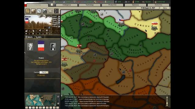 Hearts of Iron 2 - Nazi Germany 1937 - #03 - Tech Up for WAR. смотреть онлайн