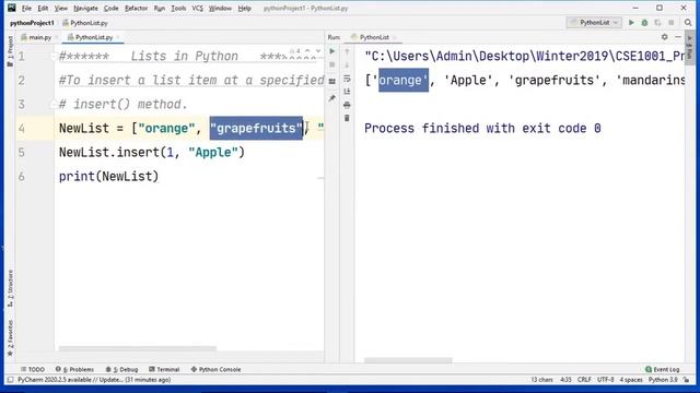 Tutorial 8 : Lists in Python. смотреть онлайн