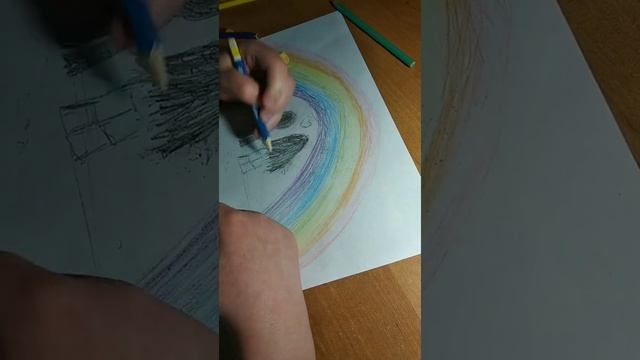 Маша рисует радугу смотреть онлайн