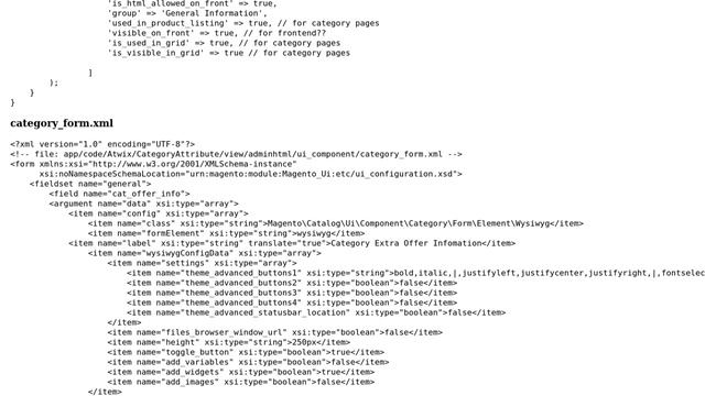 Magento: wysiwyg custom category attribute value not getting in Magento 2 смотреть онлайн