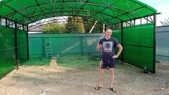 Отзыв на Навес Арочный