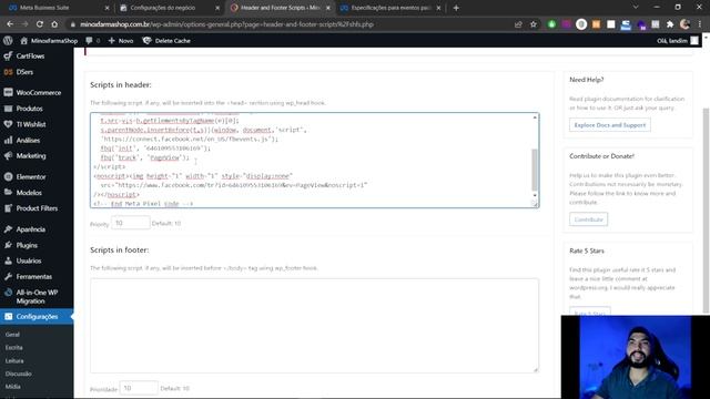 Como Instalar PIXEL DO FACEBOOK no WORDPRESS | ELEMENTOR (META) PASSO A PASSO EM 2022 смотреть онлайн