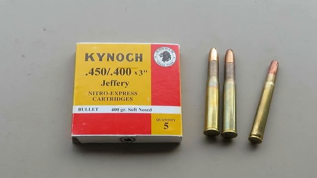 Shooting the 400 Jeffery (450/400 3") Double Rifle смотреть онлайн