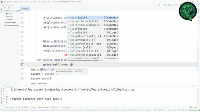 قسمت چهاردهم آموزش Pyqt6 ( QComboBox به همراه توضیح Qt Designer ) смотреть онлайн