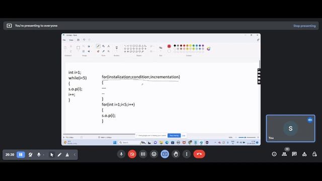 Day 7 Core Java Loop statements Continue смотреть онлайн