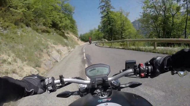 DUCATI MONSTER 797//Col de la Machine смотреть онлайн