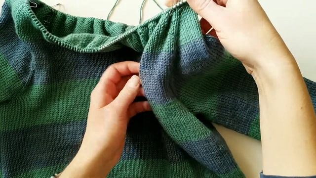 4. Убавки по реглану при вязании снизу вверх (реглан погон снизу) смотреть онлайн