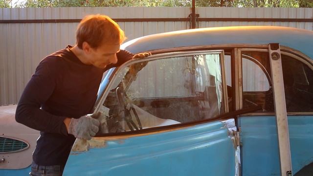 Ремонт двери BMW ч.2 (BMW 321 1949 г.) смотреть онлайн