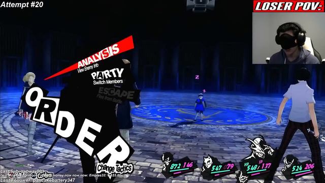 How I Beat Persona 5 Royal's Secret Boss Blindfolded смотреть онлайн