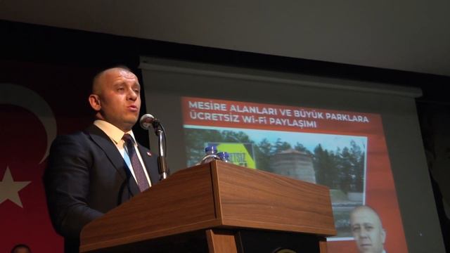 MHP Belediye başkan adayı Ali Ataş'ın Projeleri Tanıtım toplantısı смотреть онлайн