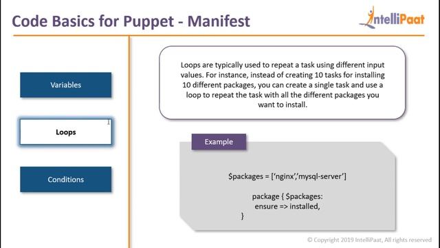 How to write Puppet Manifests | Puppet Manifests Tutorial | Puppet Code Tutorial | Intellipaat смотреть онлайн