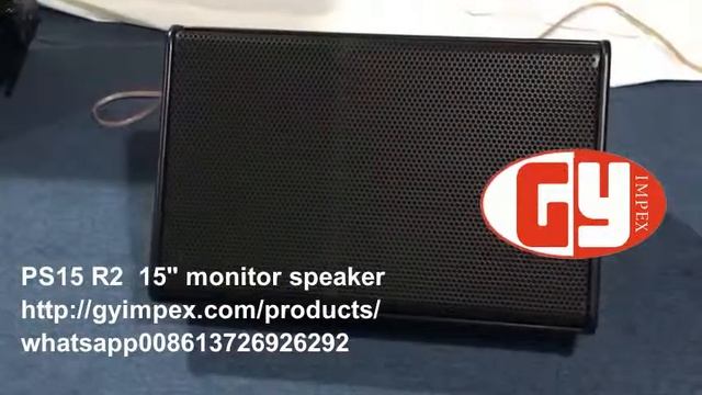 PS15 R2 15‘’ monitor speaker GYAUDIO смотреть онлайн