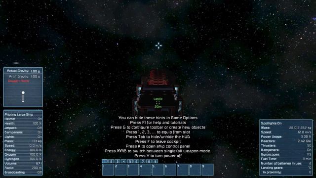 Space Engineers Строим корабль ч 3 смотреть онлайн
