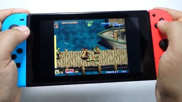 ACA NEOGEO SHOCK TROOPERS Nintendo Switch Gameplay