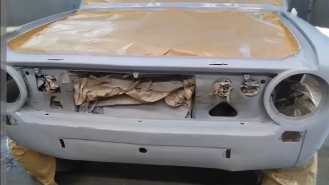 ВАЗ 2101 - восстановление и покраска кузова смотреть онлайн