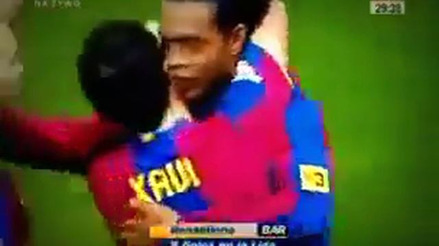 Последний гол Роналдиньо за Барселону смотреть онлайн