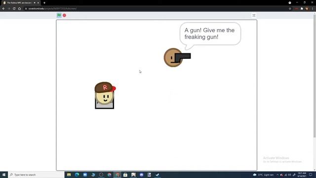 (SCRAPPED) The Roblox NPC are becoming smart Scratch version Trailer смотреть онлайн