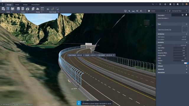 InfraWorks 2022 - Co nowego (Roadway Decorations & Vegetation Content) смотреть онлайн