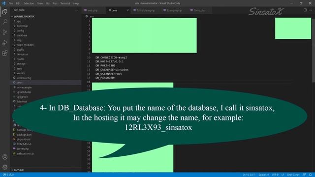 Laravel - Env - How to connect the database + to the Hosting - Example - API [Part 2] смотреть онлайн