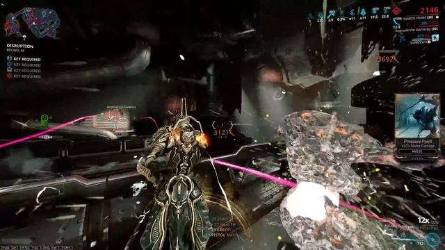 [WARFRAME] ENDGAME INAROS | vs Level 9999 | Steel Path - Hard Mode Disruption | MILLIONS OF DAMAGE! смотреть онлайн