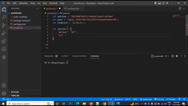 Shopify Admin API Use Nodejs | Shopify with Nodejs | Get data from Shopify API in Hindi смотреть онлайн