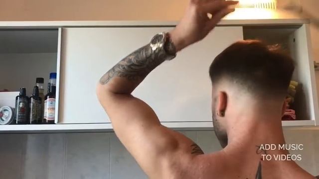 Selfcut tutorial crop fringe razor fade haircut смотреть онлайн