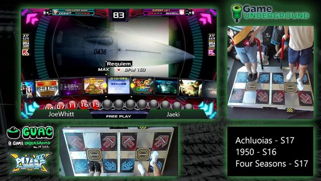 (GUAC 6) Pump it Up XX - JoeWhitt VS Jaeki смотреть онлайн