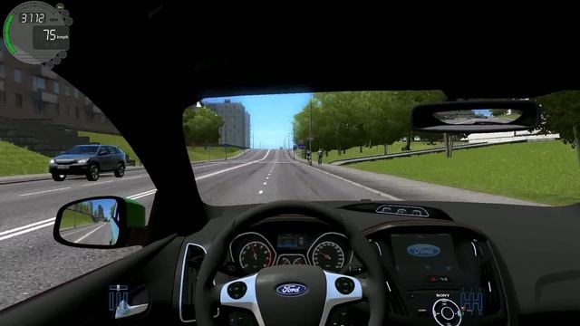 City Car Driving 1.5.3 2012 Ford Focus ST [G27] смотреть онлайн