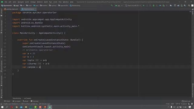 10 Kotlin Aritmetik Operatörler смотреть онлайн