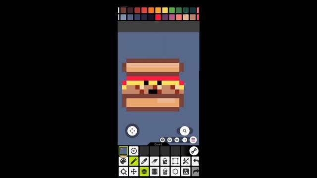 Рисую разную еду (пиксель арт) смотреть онлайн