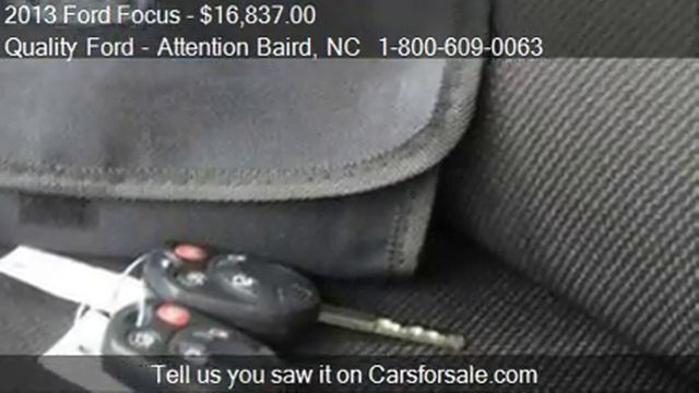 2013 Ford Focus SE Sedan - for sale in Whiteville, NC 28472 смотреть онлайн