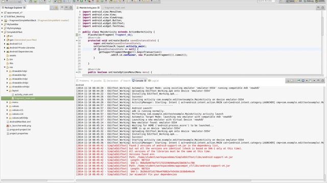 Android Tutorial: Using EditText in a Fragment with a Button смотреть онлайн