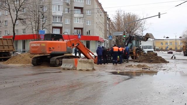 Прорыв канализации 20.02 Калуга смотреть онлайн