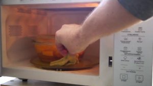 Обзор СВЧ-печи Hotpoint-ARISTON MWHA 253 W Часть 1. Режим микроволны