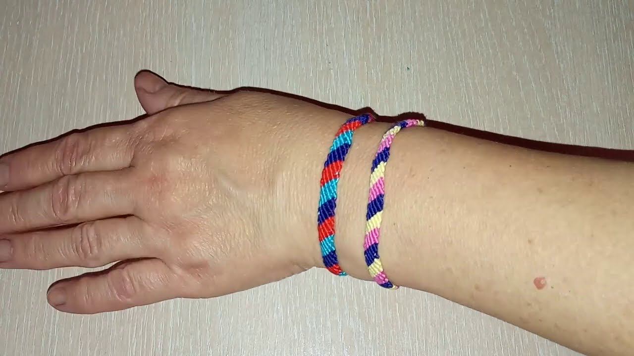 Браслеты из ниток//по запросу зрителей смотреть онлайн