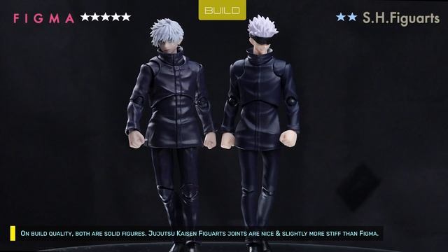 S.H.Figuarts vs Figma - Satoru Gojo Comparison смотреть онлайн